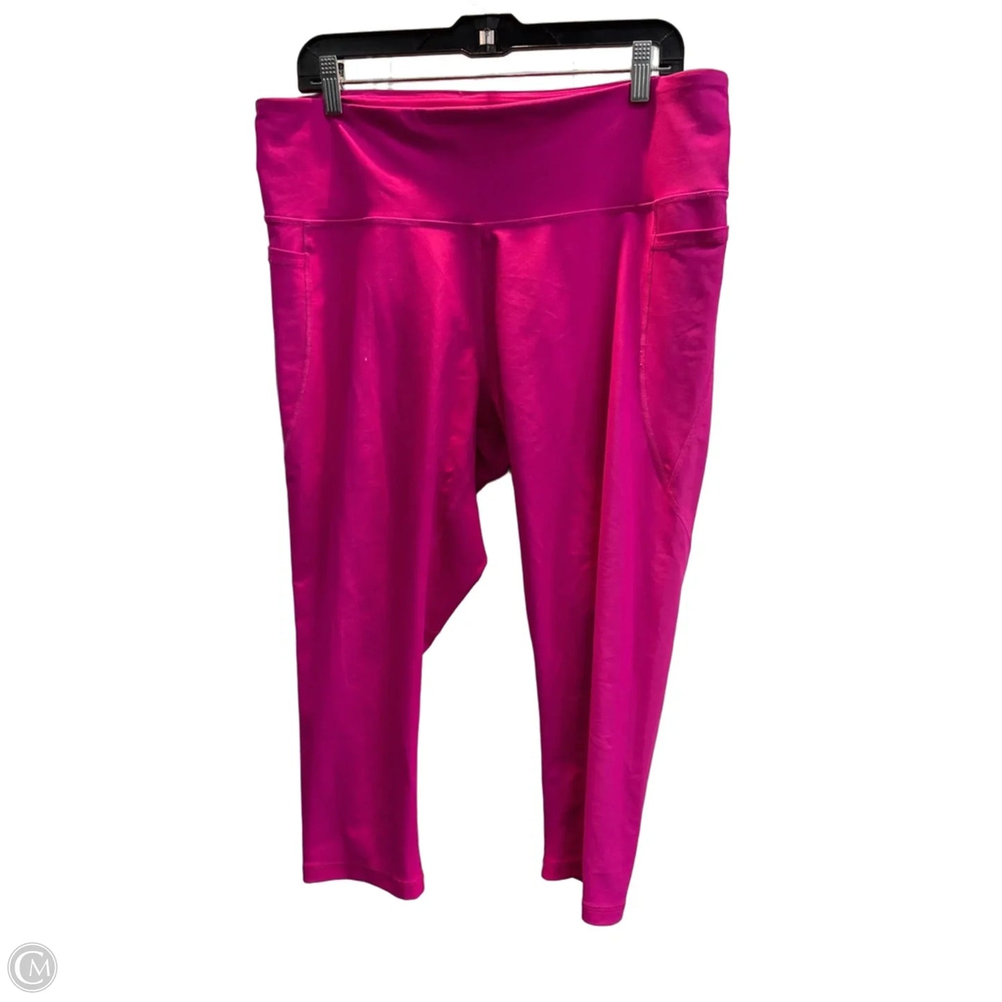 Athletic Capris By Old Navy In Pink, Size: Xxl