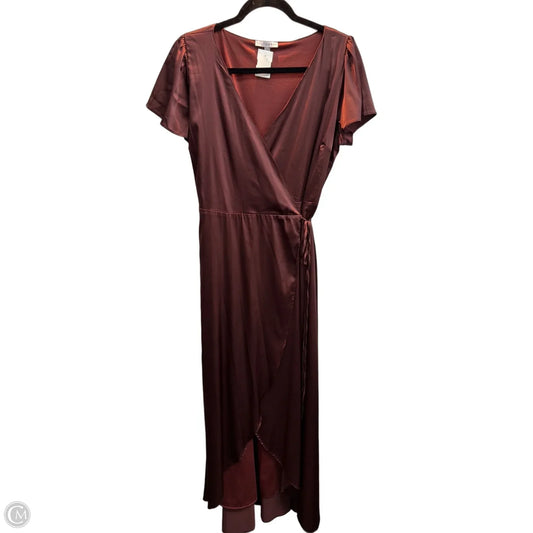 Dress Party Long By Baltic Born In Maroon, Size: L