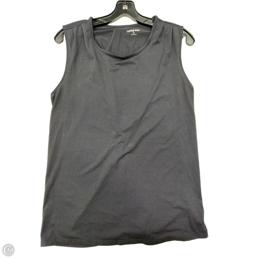 Top Short Sleeve By Lands End In Black, Size: M