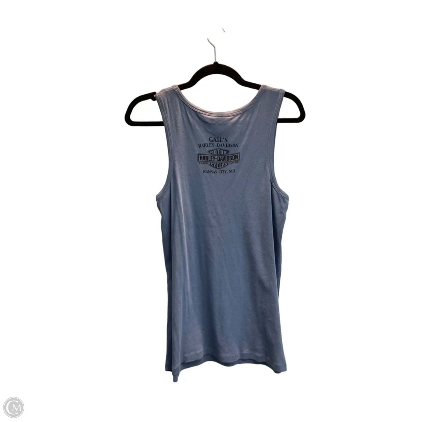 Tank Top By Harley Davidson In Blue, Size: Xl