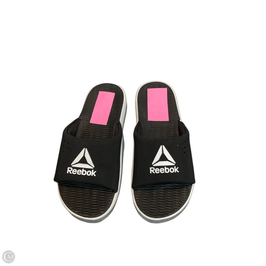 Sandals Sport By Reebok In Black, Size: 9