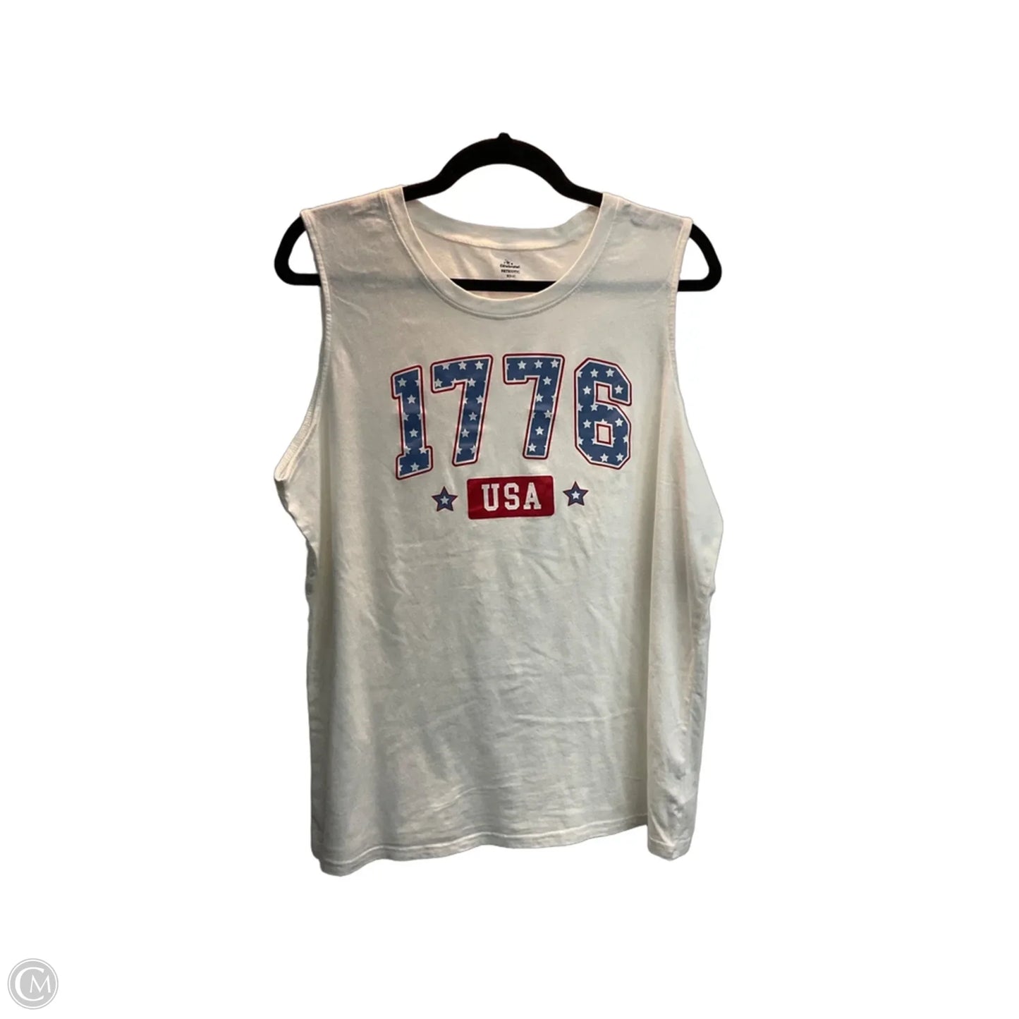 Tank Top By Clothes Mentor In White, Size: M