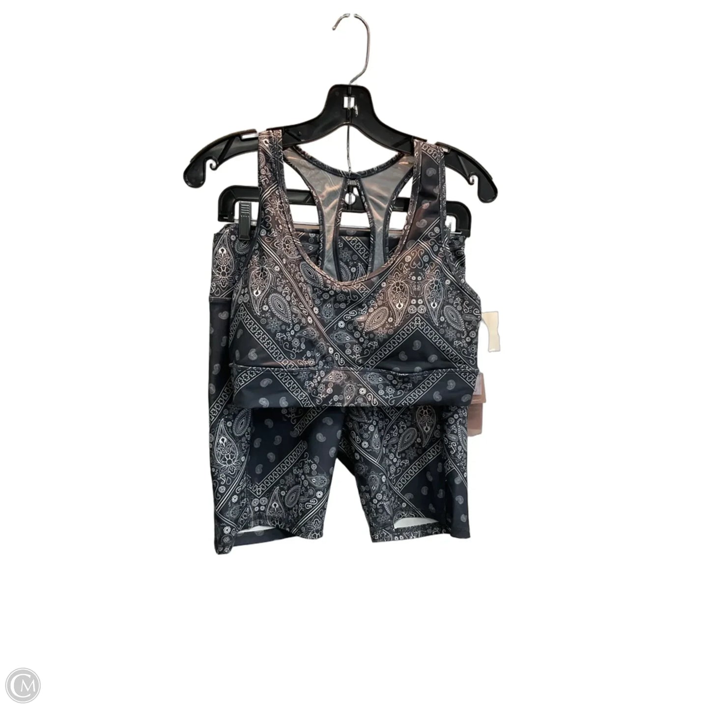 Athletic Shorts 2pc By Jessica Simpson In Grey, Size: L
