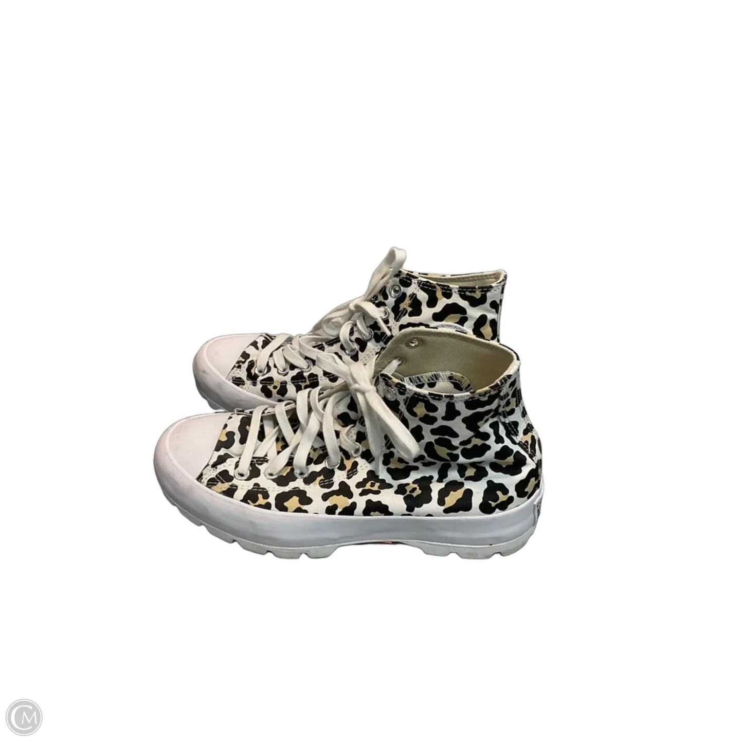 Shoes Sneakers By Converse In Leopard Print, Size: 10