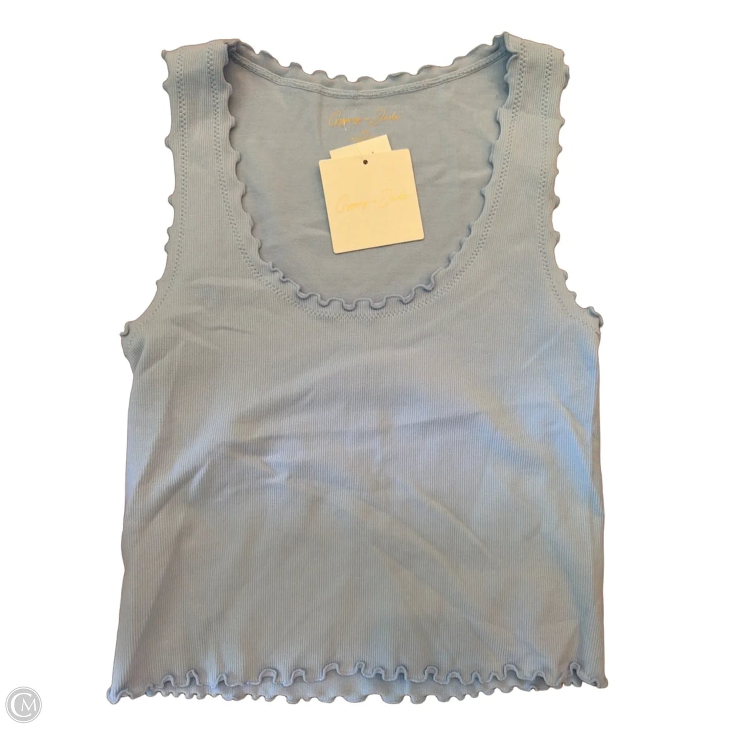 Tank Top By Clothes Mentor In Blue, Size: L