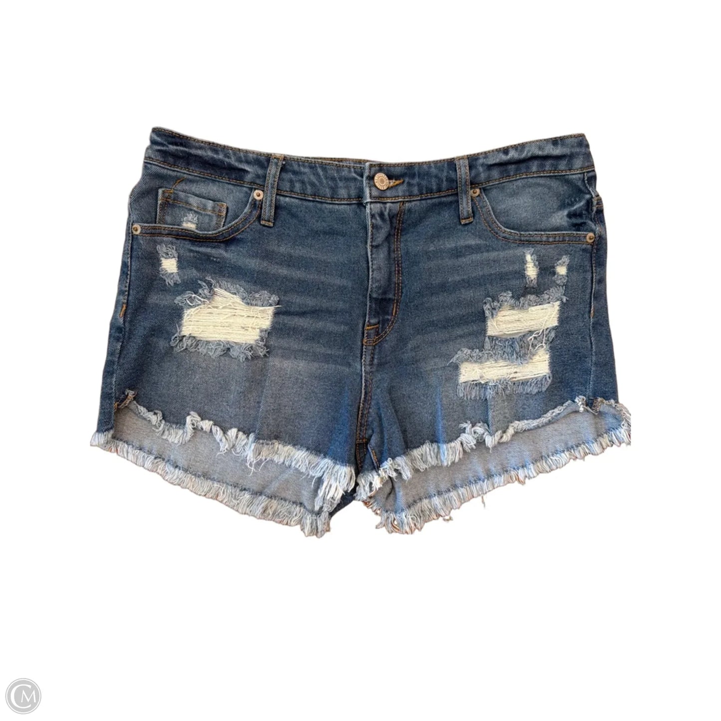 Shorts By Mossimo In Blue Denim, Size: 12