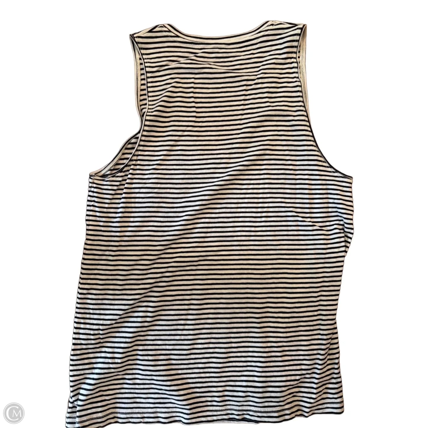 Tank Top By Madewell In Striped Pattern, Size: M