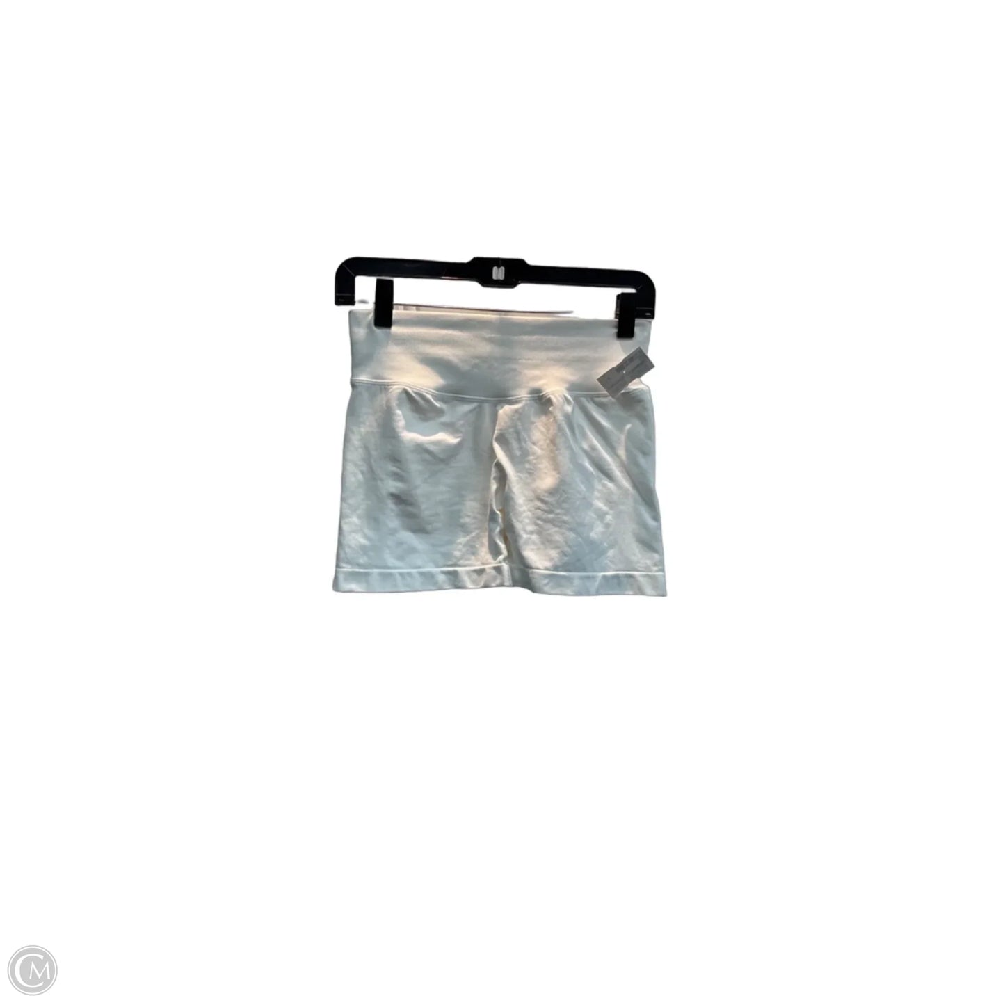 Athletic Shorts By Clothes Mentor In White, Size: M