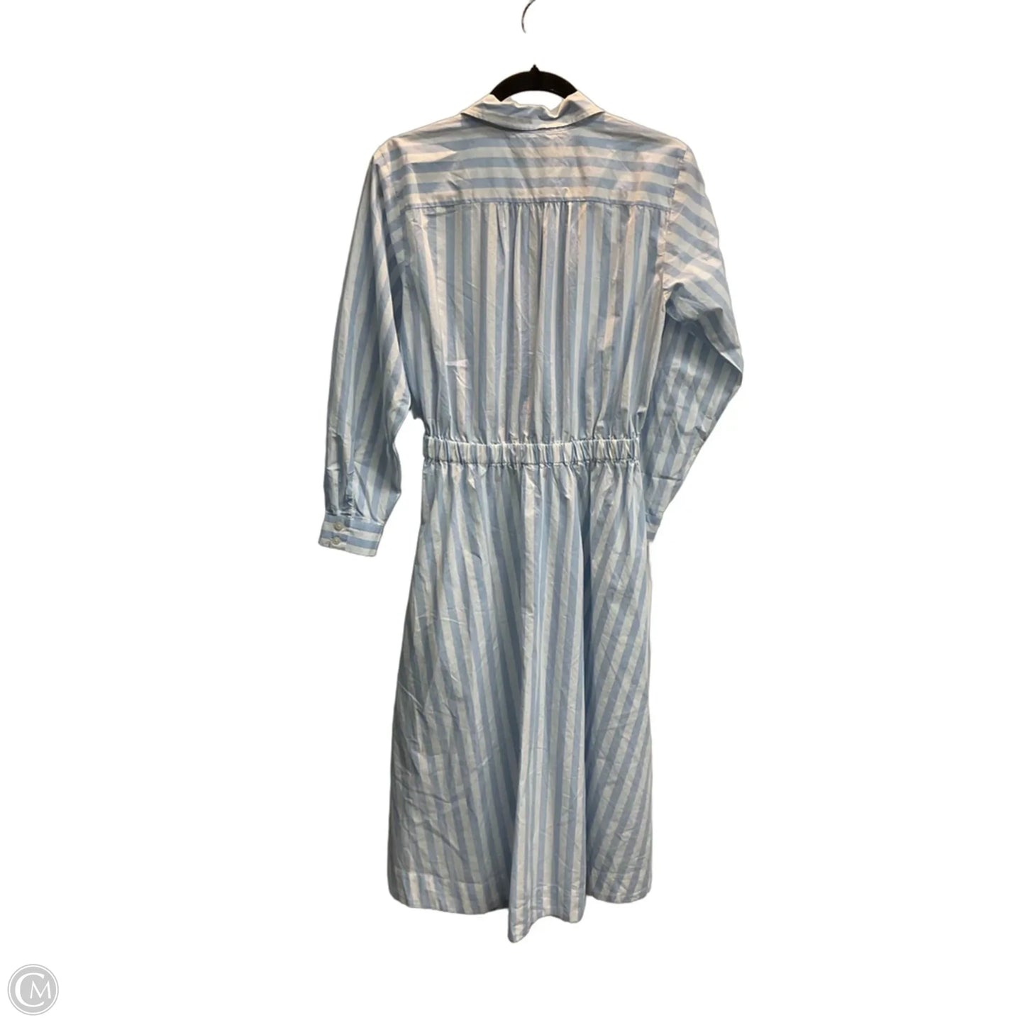 Dress Casual Midi By Loft In Striped Pattern, Size: Sp