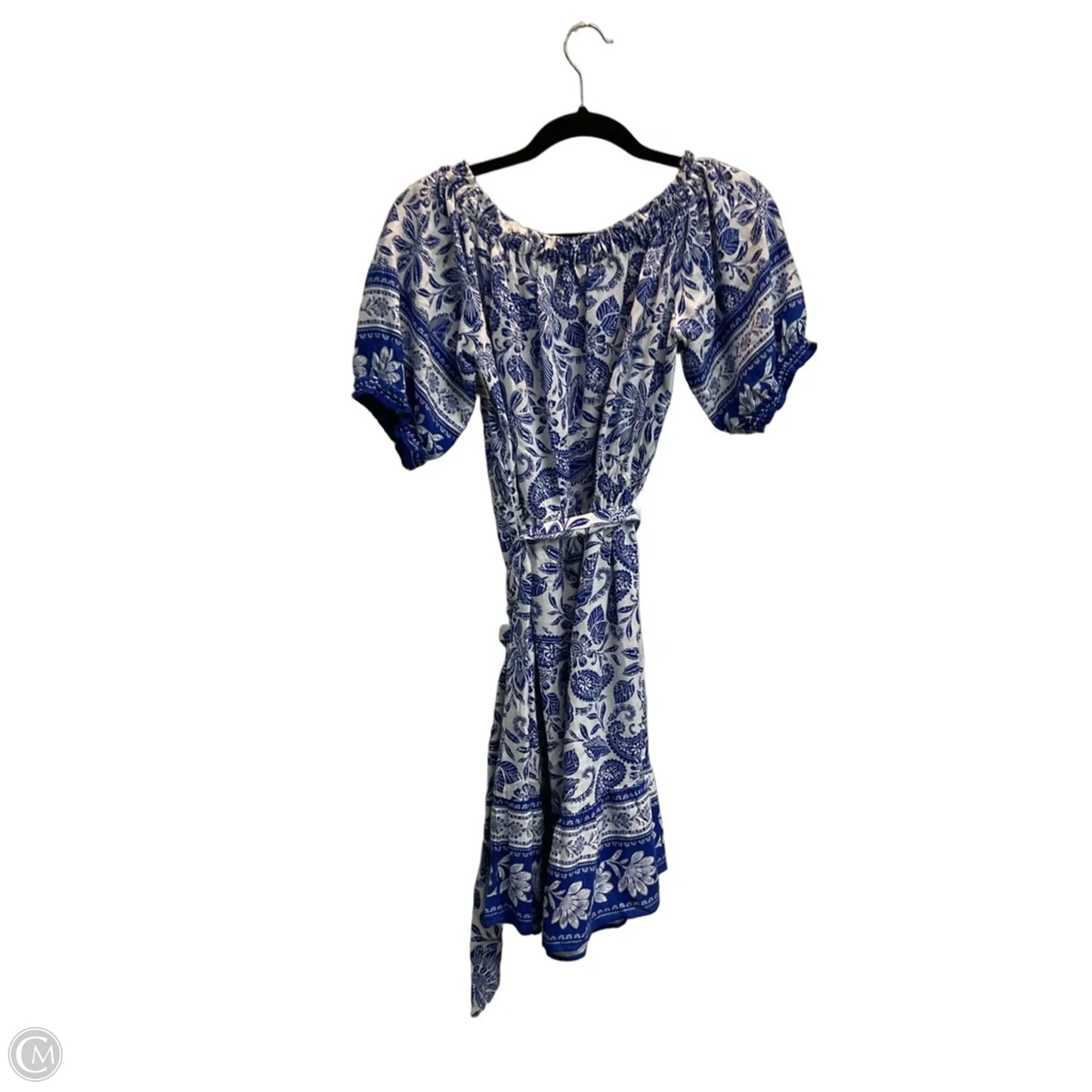 Dress Casual Midi By Loft In Blue, Size: S