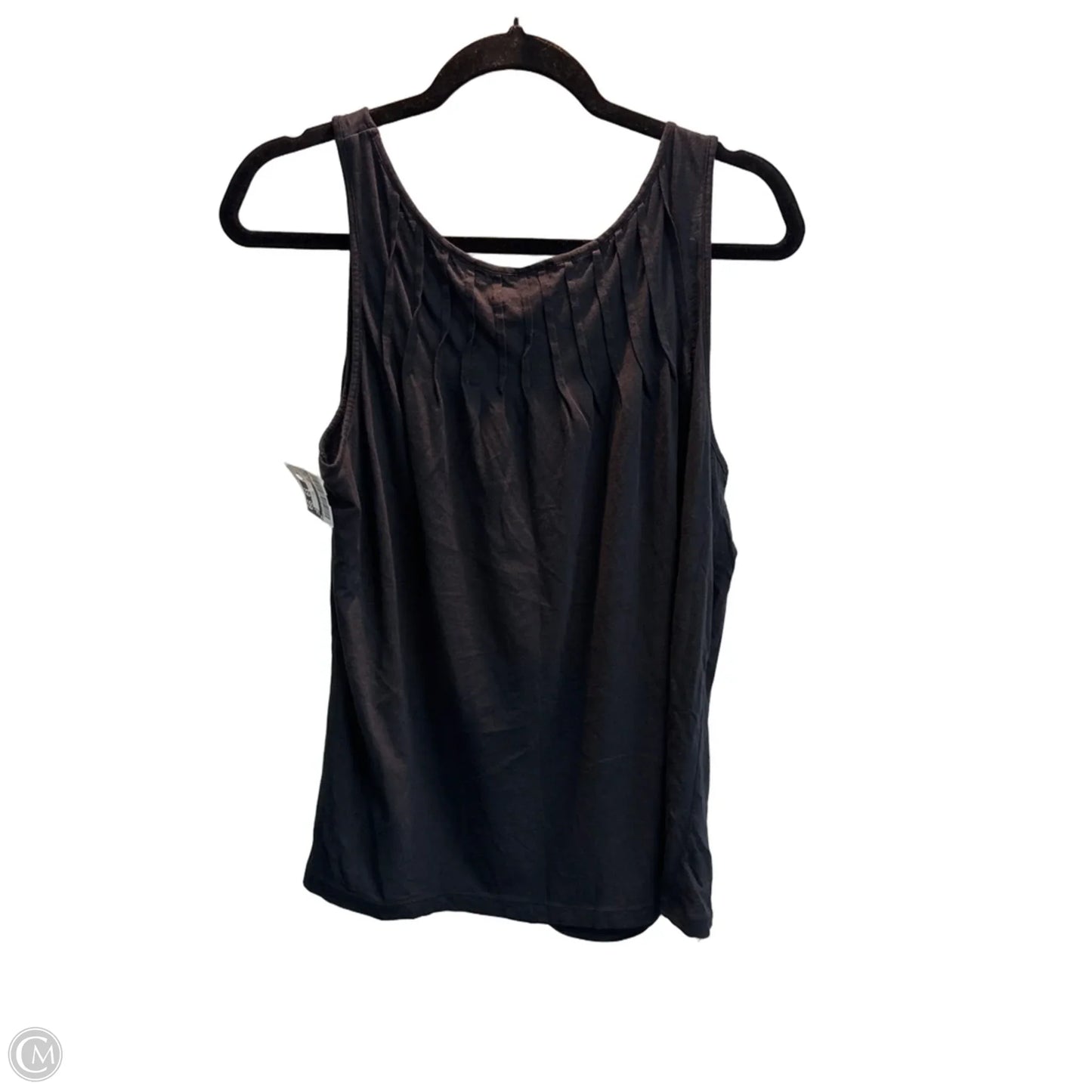 Tank Top By Talbots In Black, Size: Xl