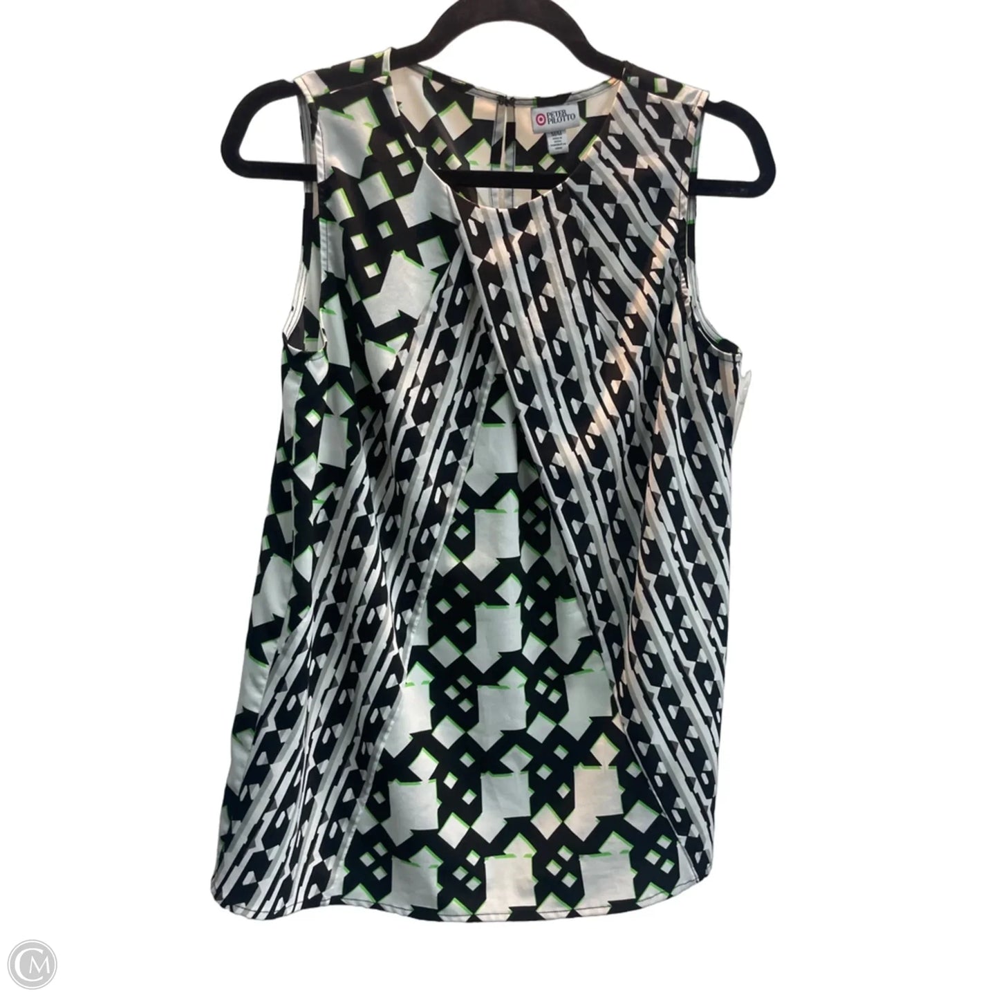 Top Sleeveless By Target-designer In Geometric Pattern, Size: M