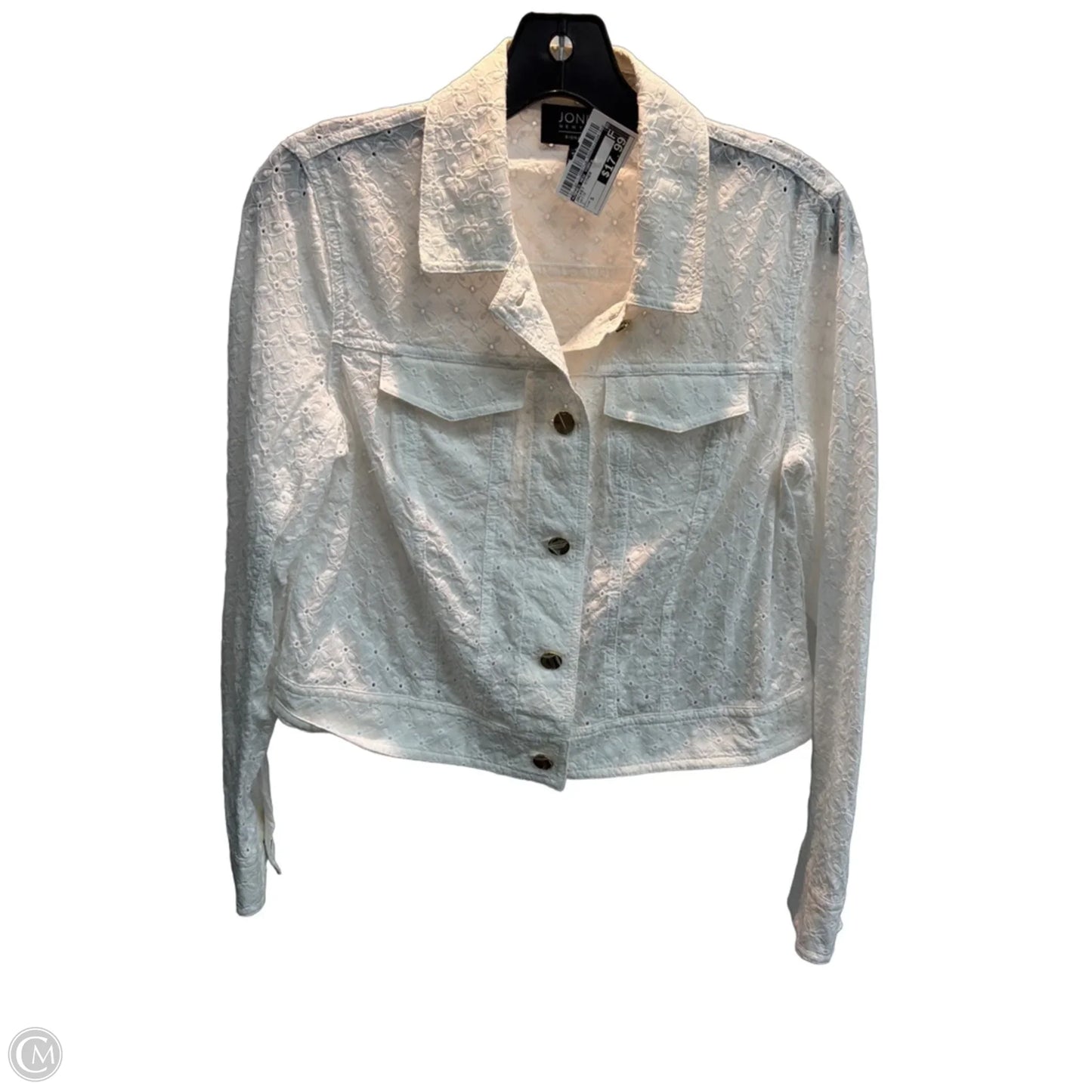 Jacket Other By Jones New York In White, Size: S