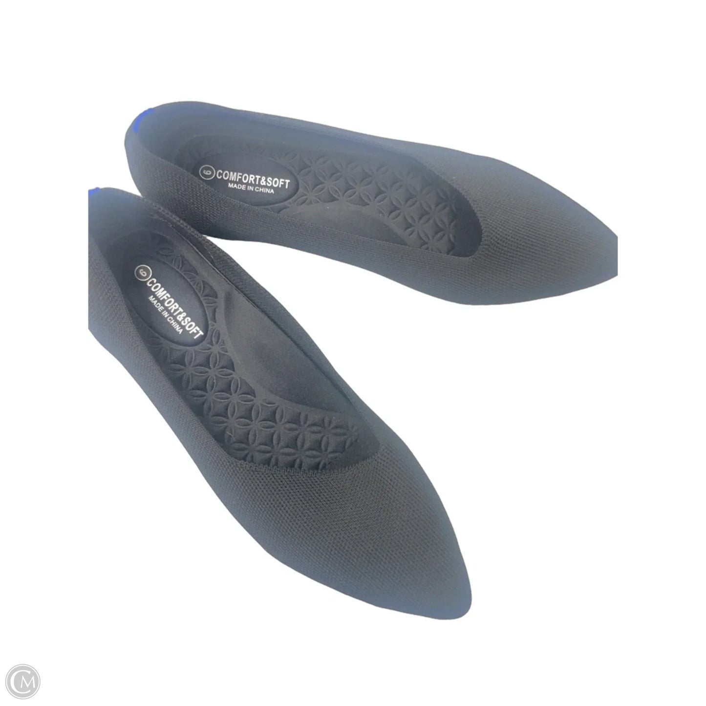 Shoes Flats By Clothes Mentor In Black, Size: 9