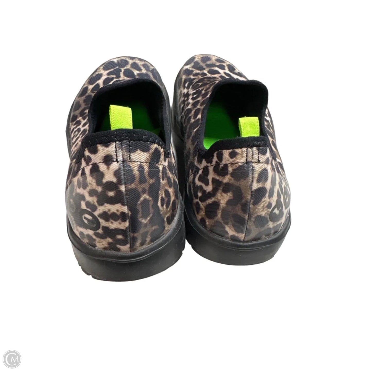 Shoes Sneakers By Oofos In Leopard Print, Size: 8.5