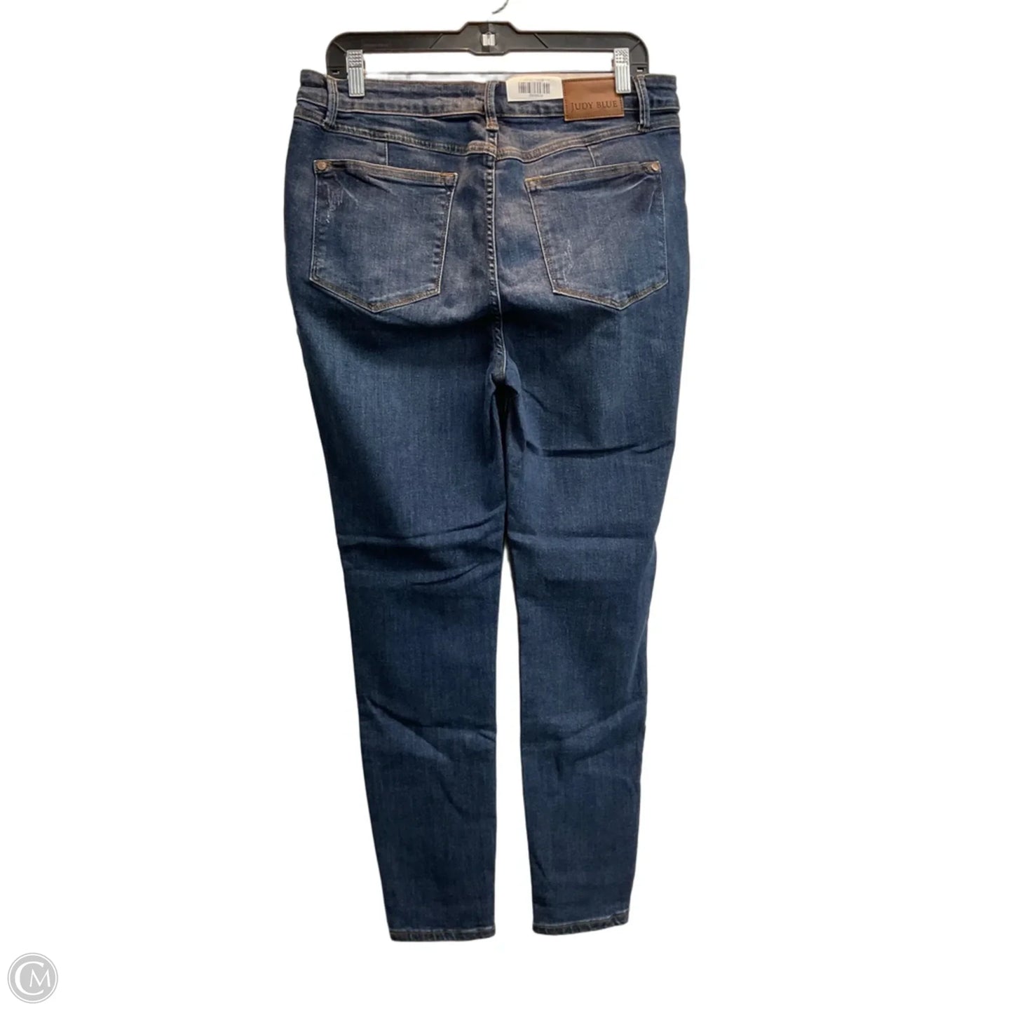 Jeans Skinny By Judy Blue In Blue Denim, Size: 14