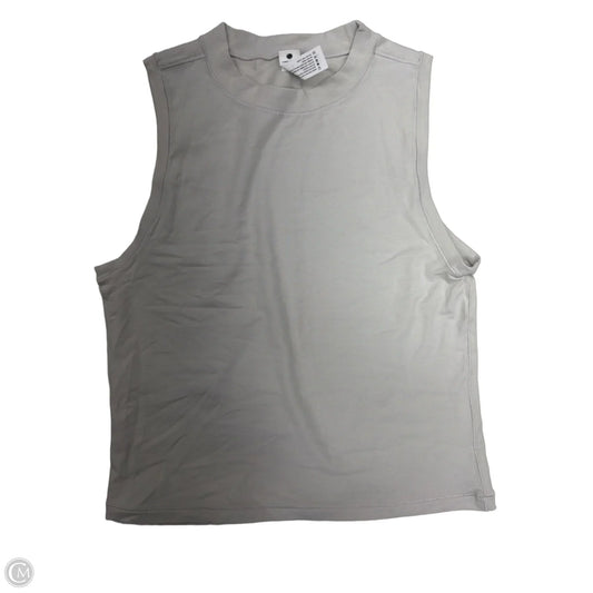 Athletic Tank Top By Yogalicious In White, Size: M
