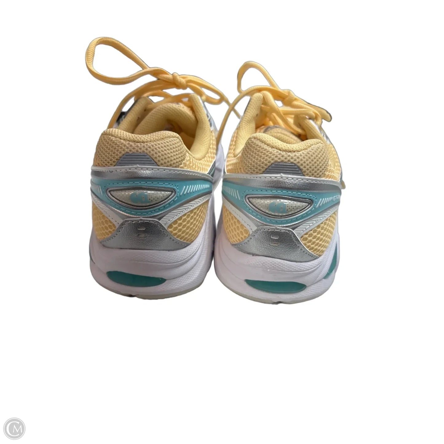 Shoes Athletic By Asics In Yellow, Size: 8.5