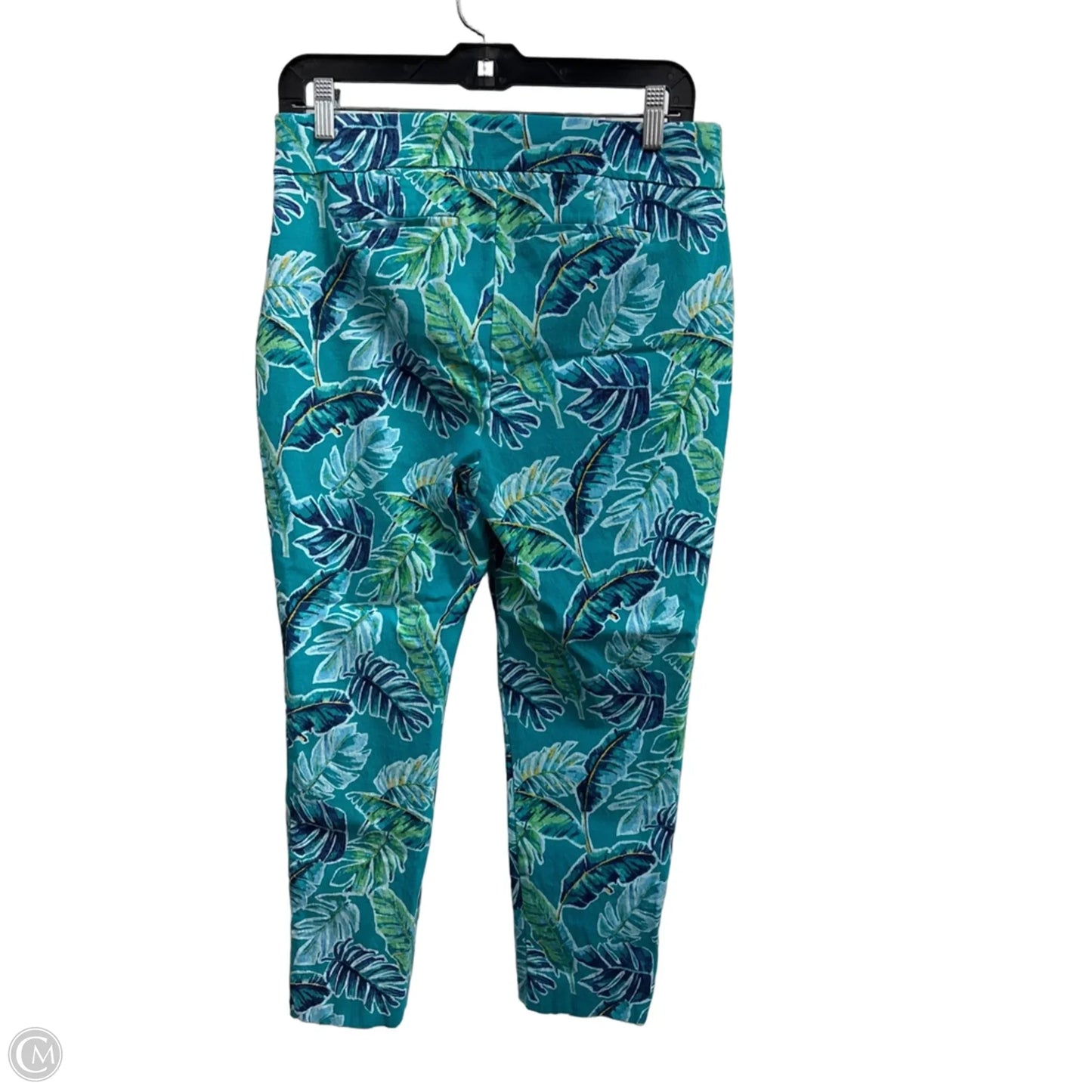 Pants Leggings By Chicos In Tropical Print, Size: 8