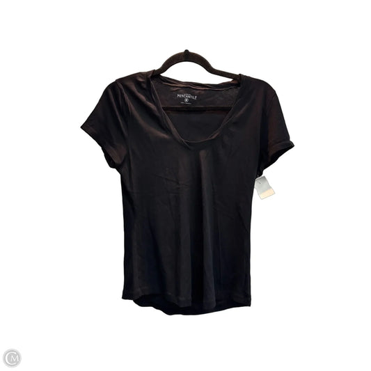 Top Short Sleeve By J. Crew In Black, Size: M