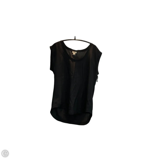 Top Sleeveless Basic By J. Crew In Black, Size: 6