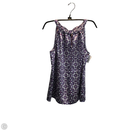 Top Sleeveless By Clothes Mentor In Floral Print, Size: M