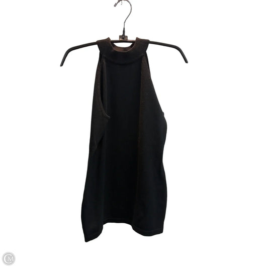 Top Sleeveless By Kerisma In Black, Size: L
