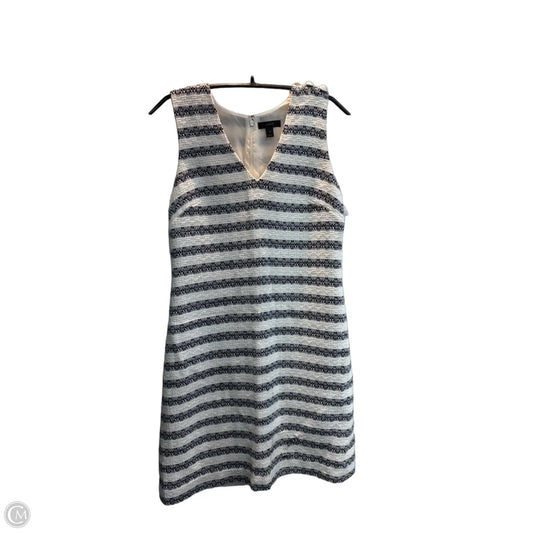 Dress Casual Midi By J. Crew In Striped Pattern, Size: 4