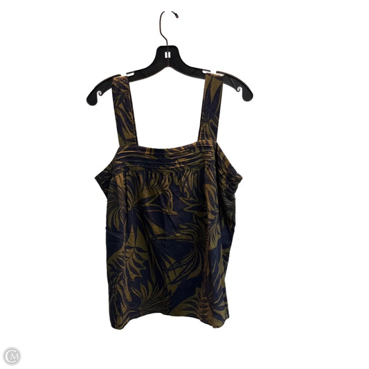 Top Sleeveless By Sanctuary In Tropical Print, Size: L