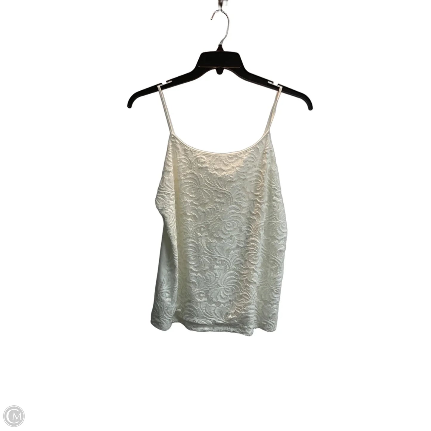 Top Cami By Loft In Cream, Size: Xl