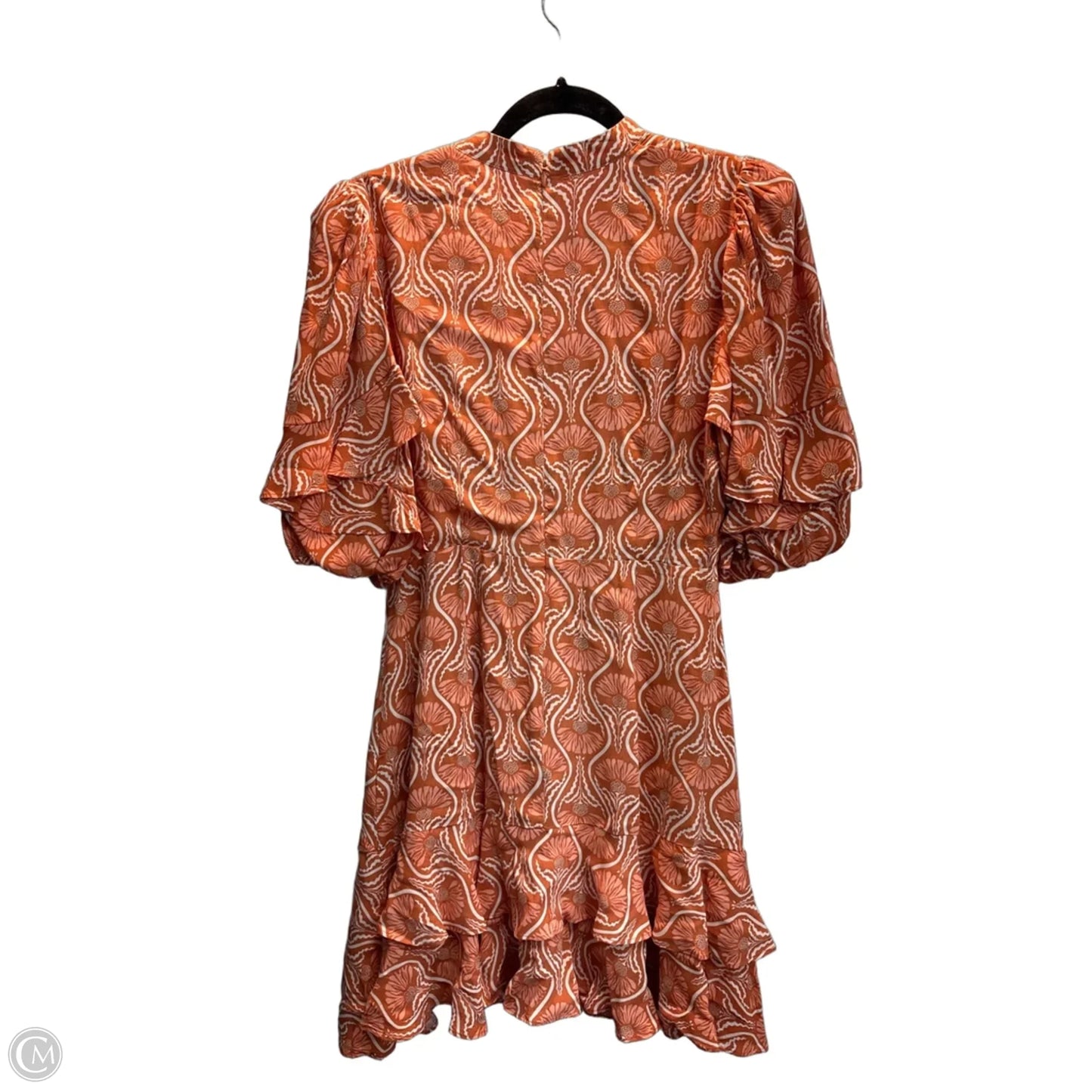 Dress Party Midi By Clothes Mentor In Orange, Size: S