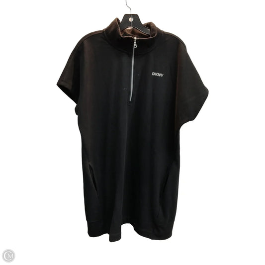 Athletic Dress By Dkny In Black, Size: Xl