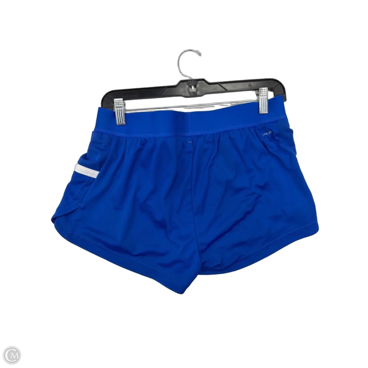 Athletic Shorts By Adidas In Blue, Size: M