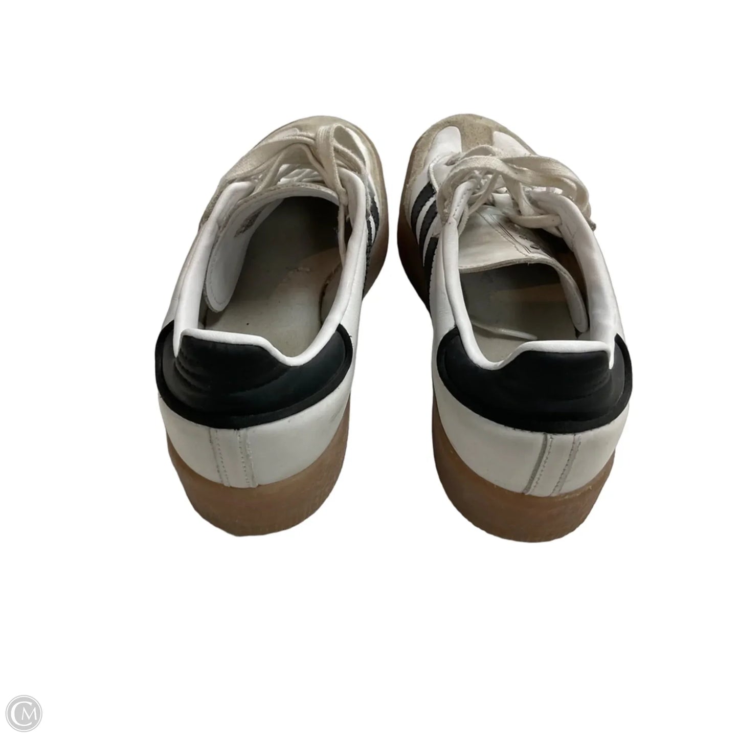 Shoes Sneakers By Adidas In Black & White, Size: 8.5