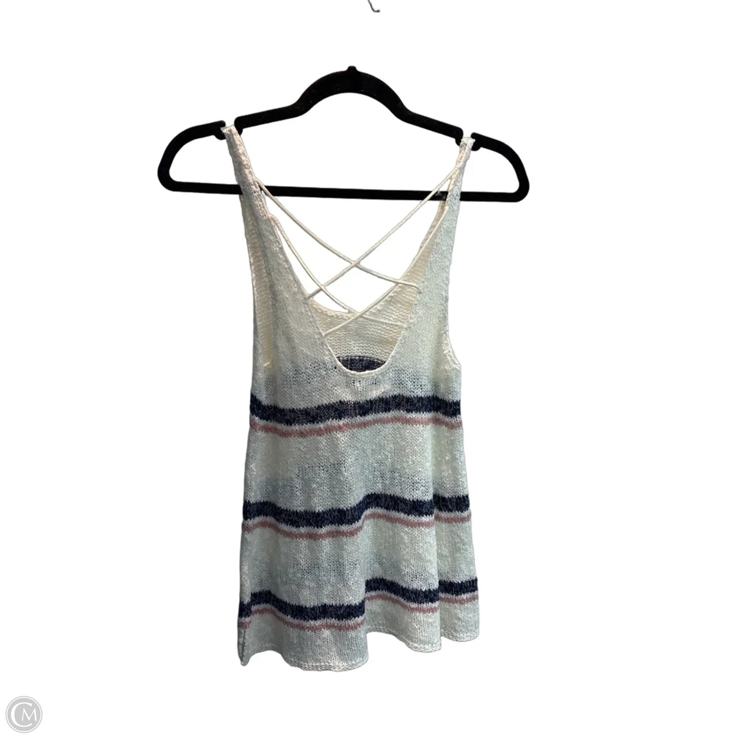 Tank Top By American Eagle In Striped Pattern, Size: S