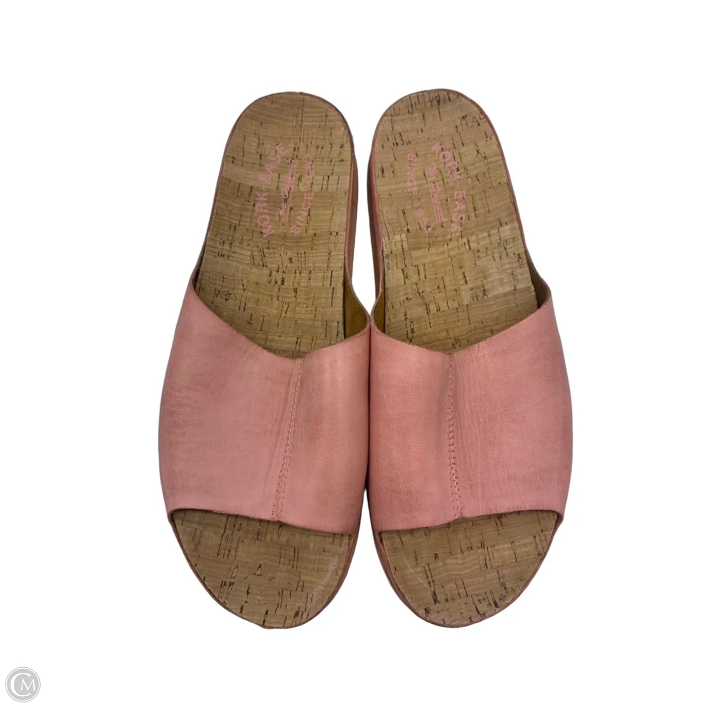 Sandals Heels Platform By Kork Ease In Pink, Size: 9