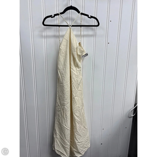 Dress Party Midi By American Eagle In Cream, Size: Xs
