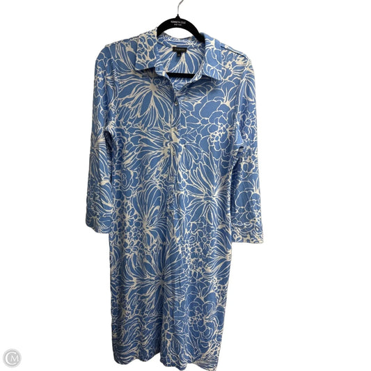 Dress Work By Talbots In Blue, Size: M