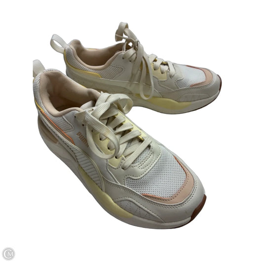 Shoes Sneakers By Puma In Cream, Size: 8