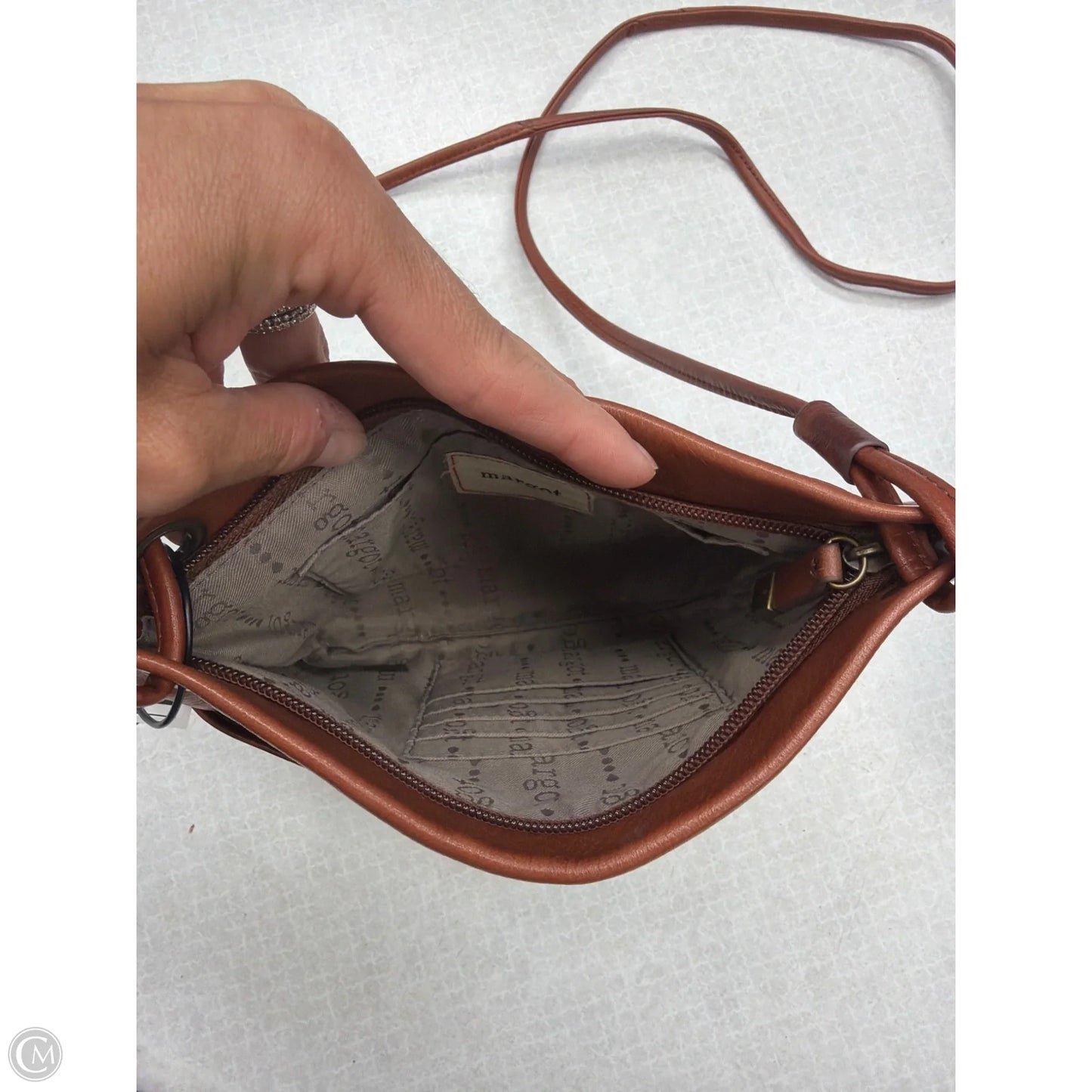 Crossbody Leather By Margot, Size: Small