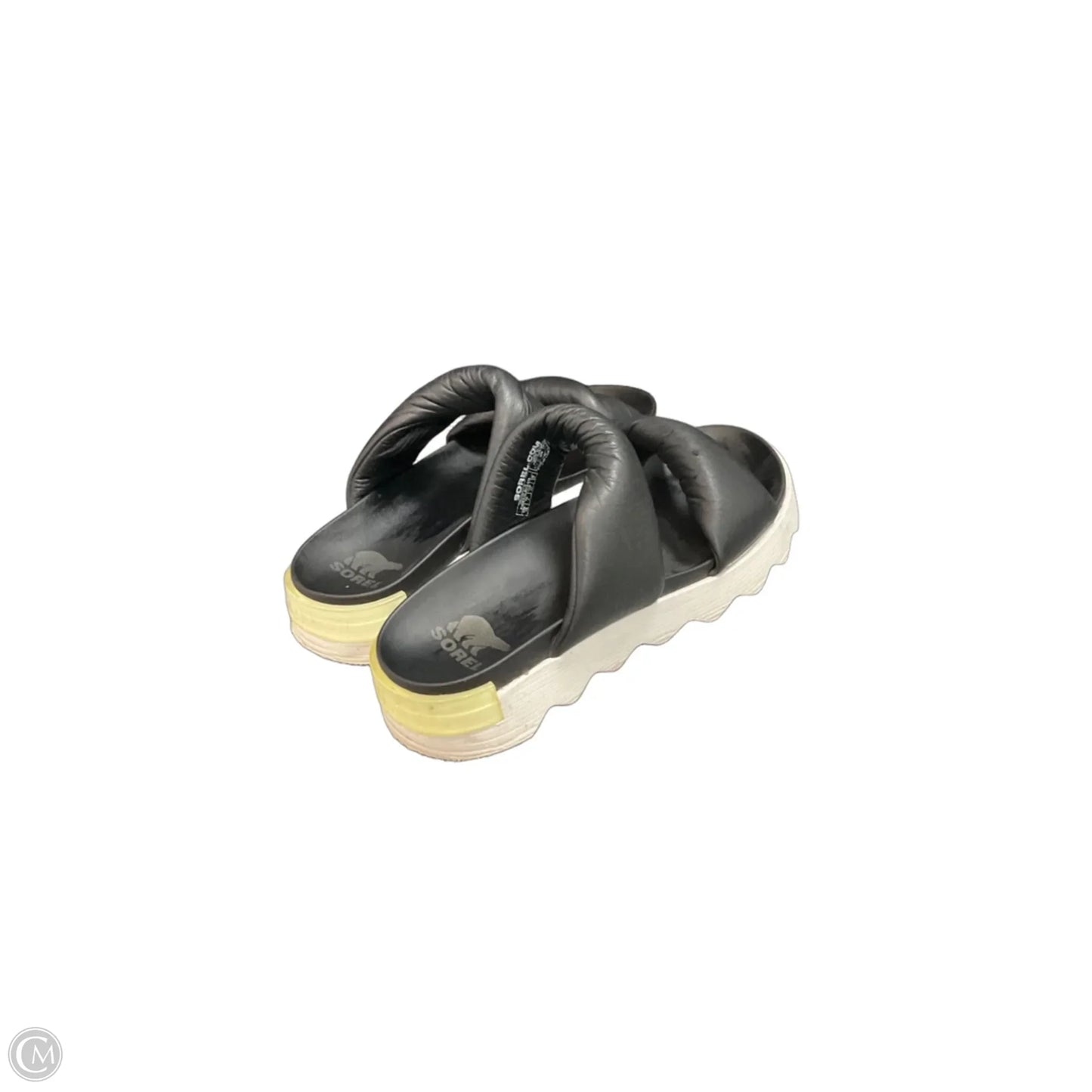Sandals Flats By Sorel In Black, Size: 10