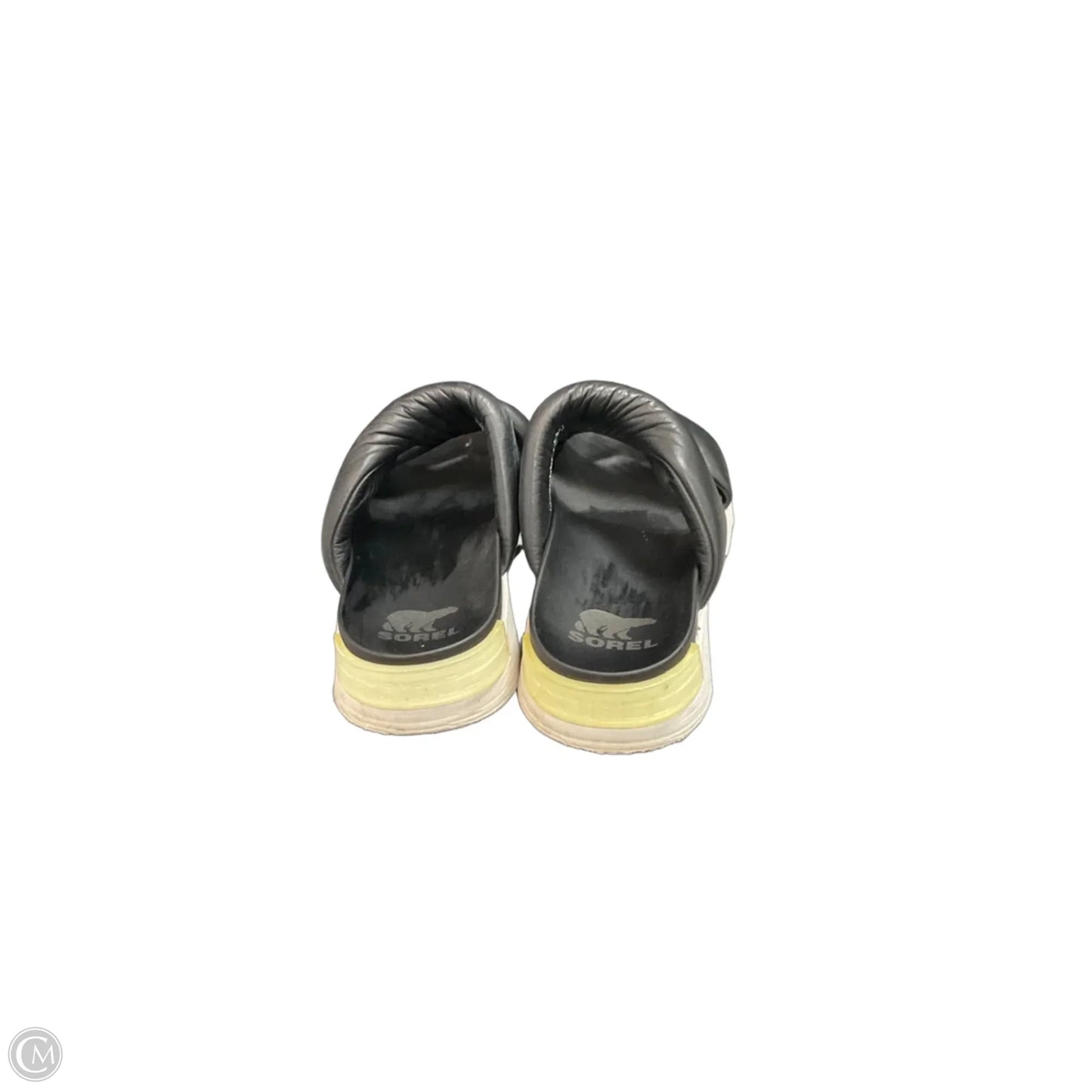 Sandals Flats By Sorel In Black, Size: 10