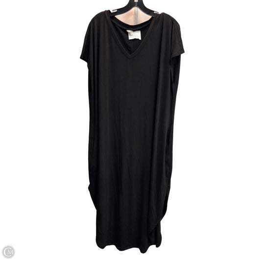 Dress Casual Maxi By Clothes Mentor In Black, Size: 2x