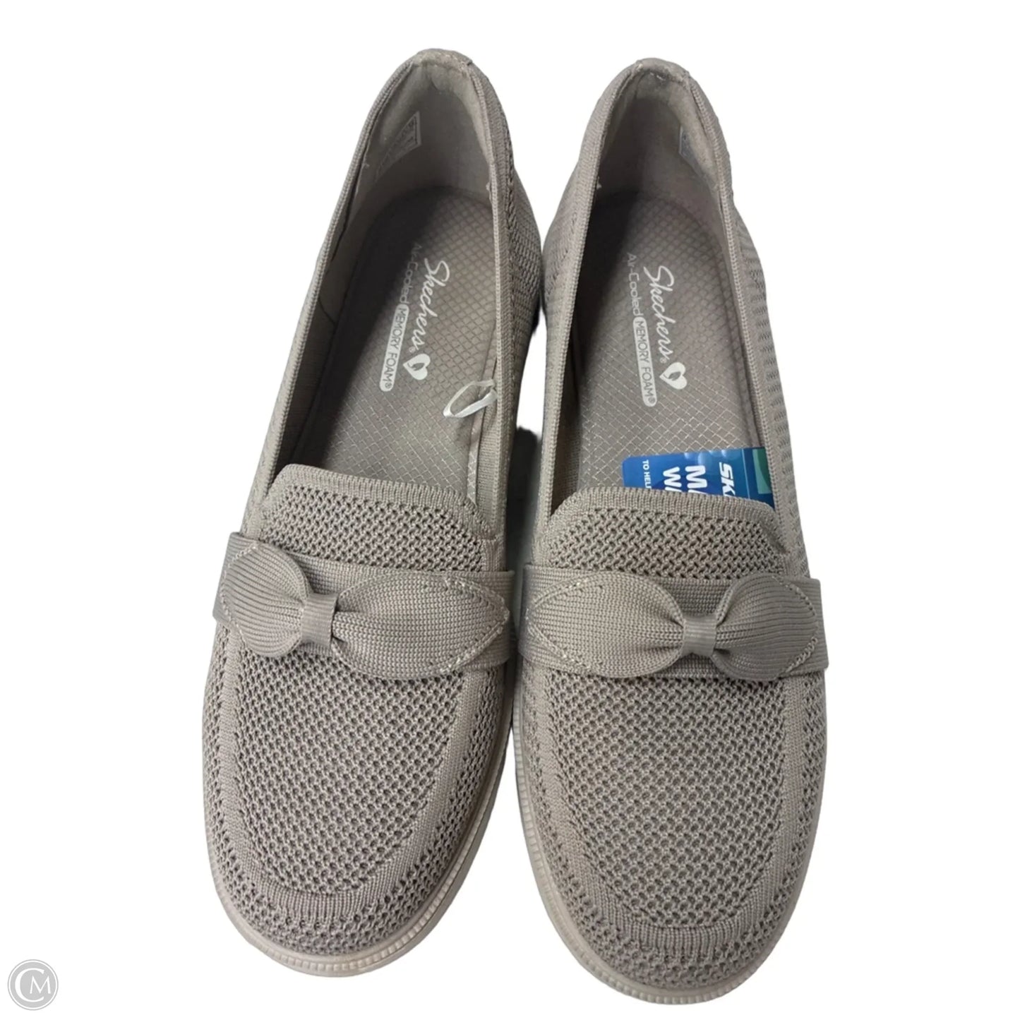 Shoes Heels Block By Skechers In Taupe, Size: 8.5