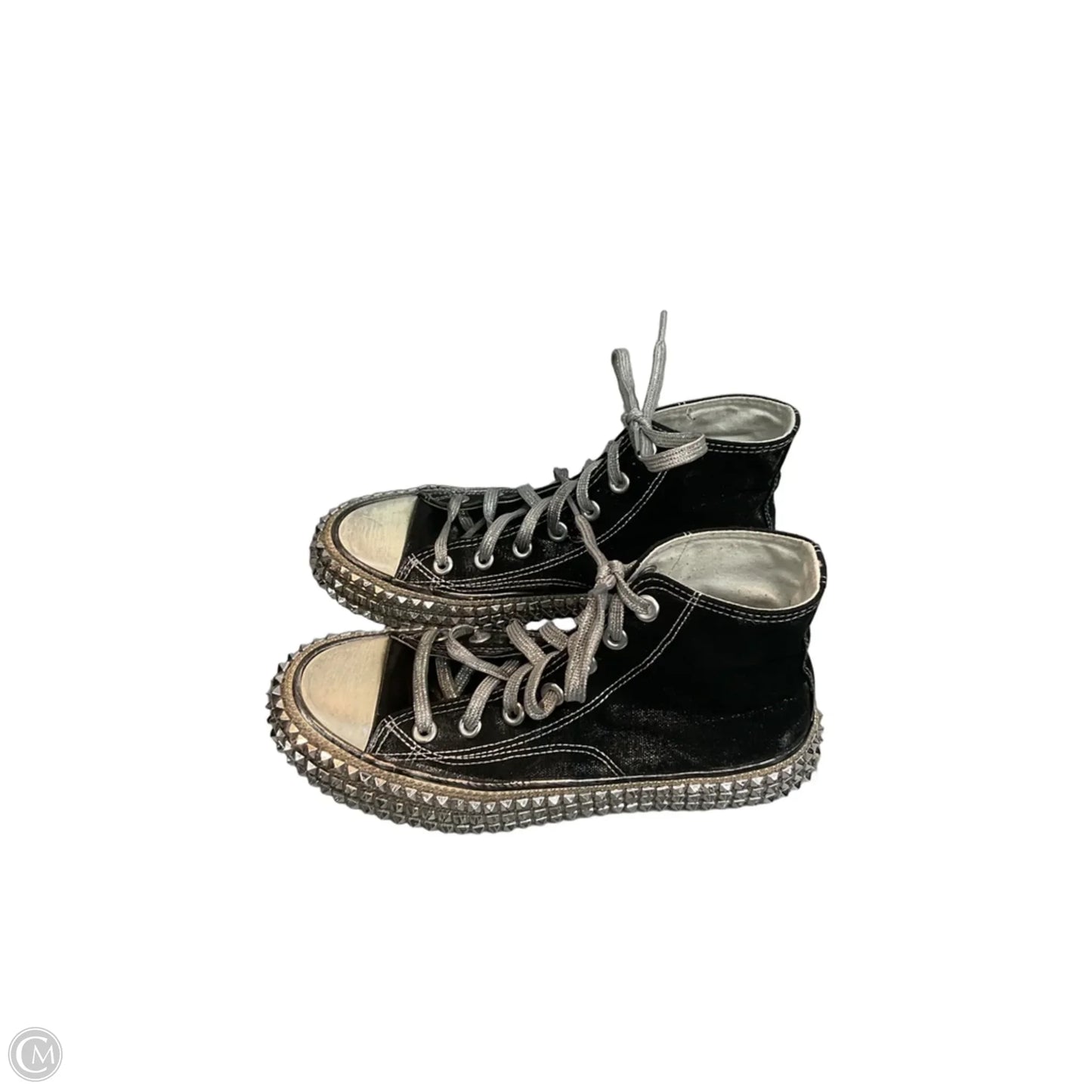 Shoes Sneakers By Clothes Mentor In Black, Size: 7.5
