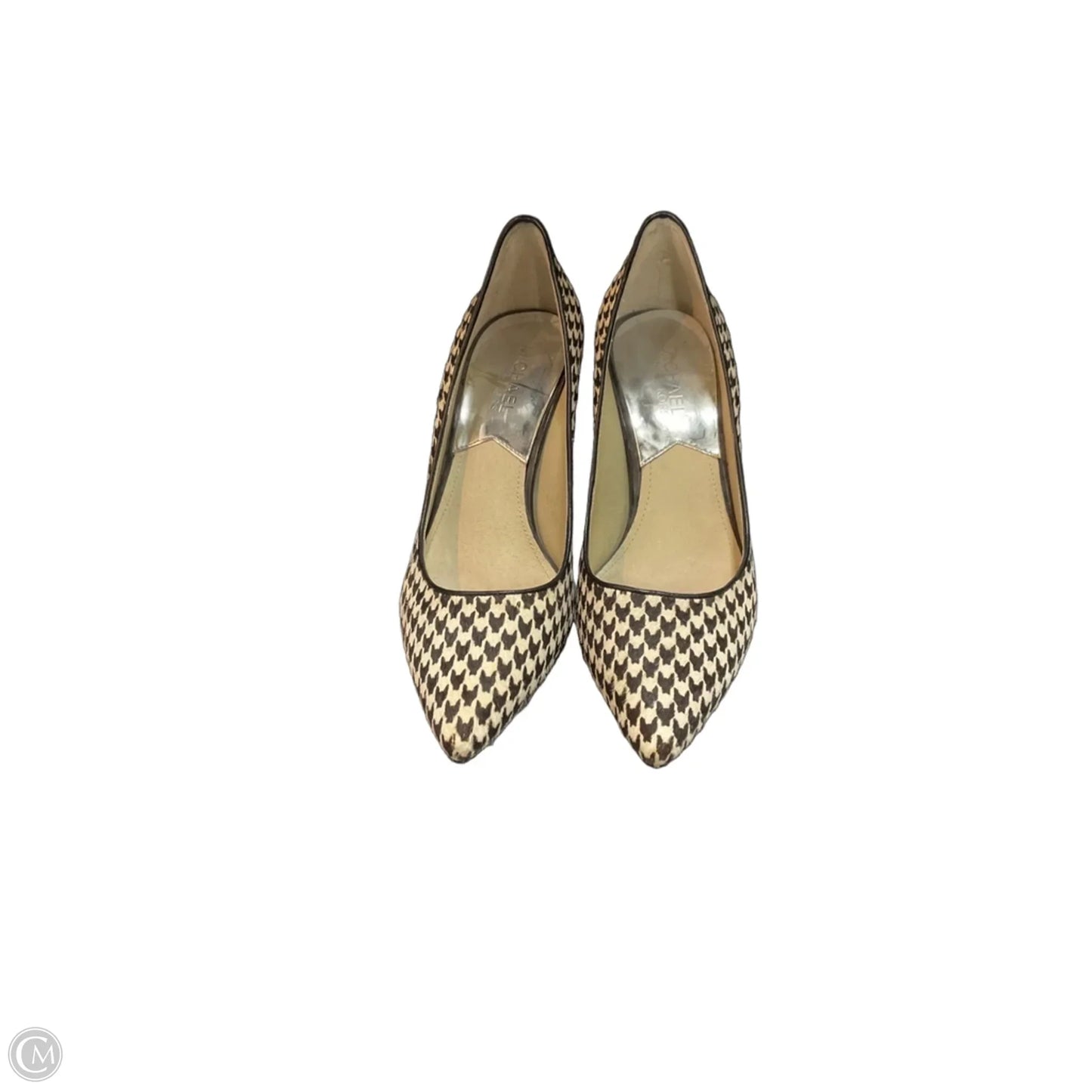 Shoes Heels Stiletto By Michael By Michael Kors In Black & White, Size: 7