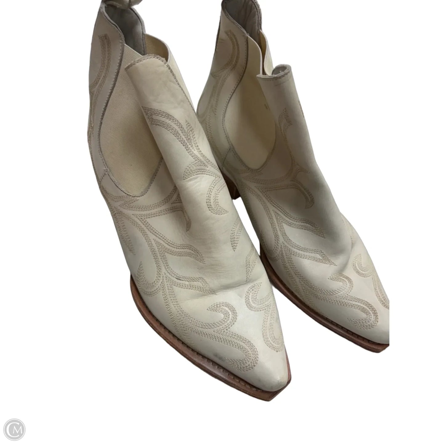 Boots Western By Free People In Cream, Size: 9.5