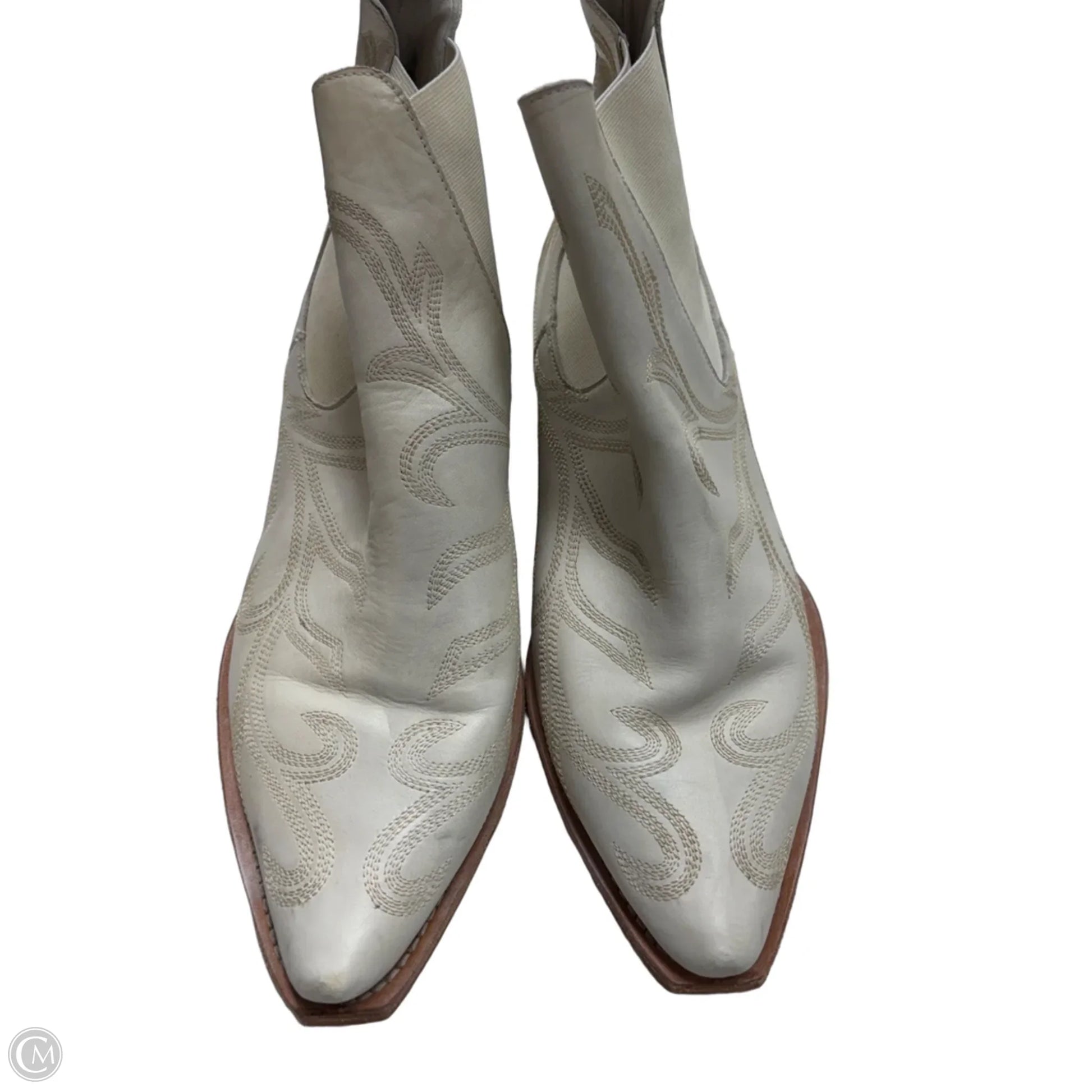 Boots Western By Free People In Cream, Size: 9.5