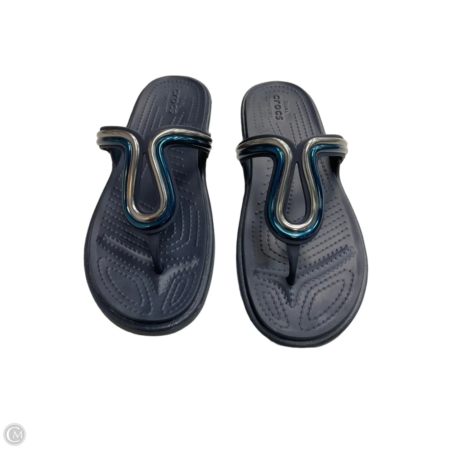 Sandals Sport By Crocs In Navy, Size: 9