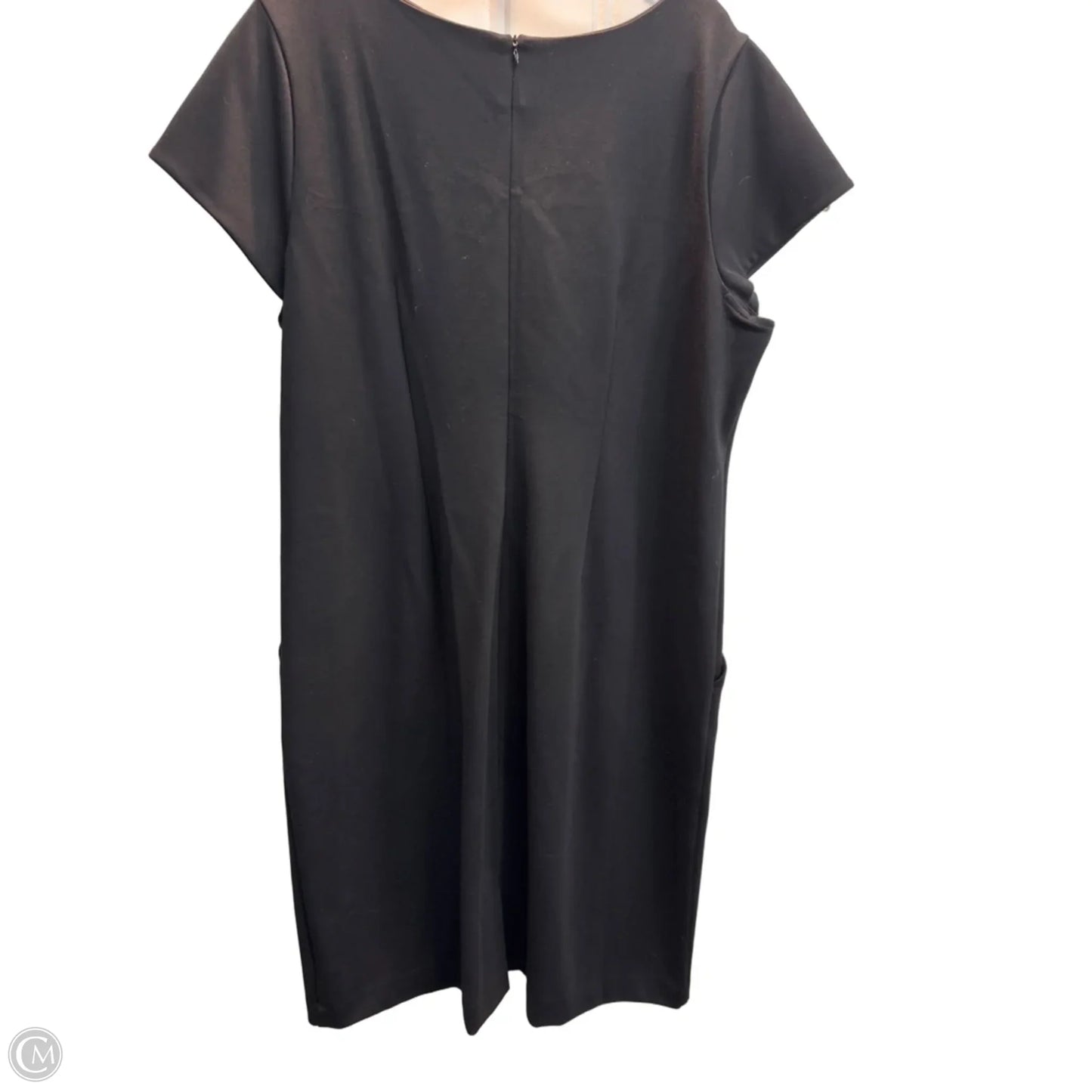 Dress Work By Susan Graver In Black, Size: 1x